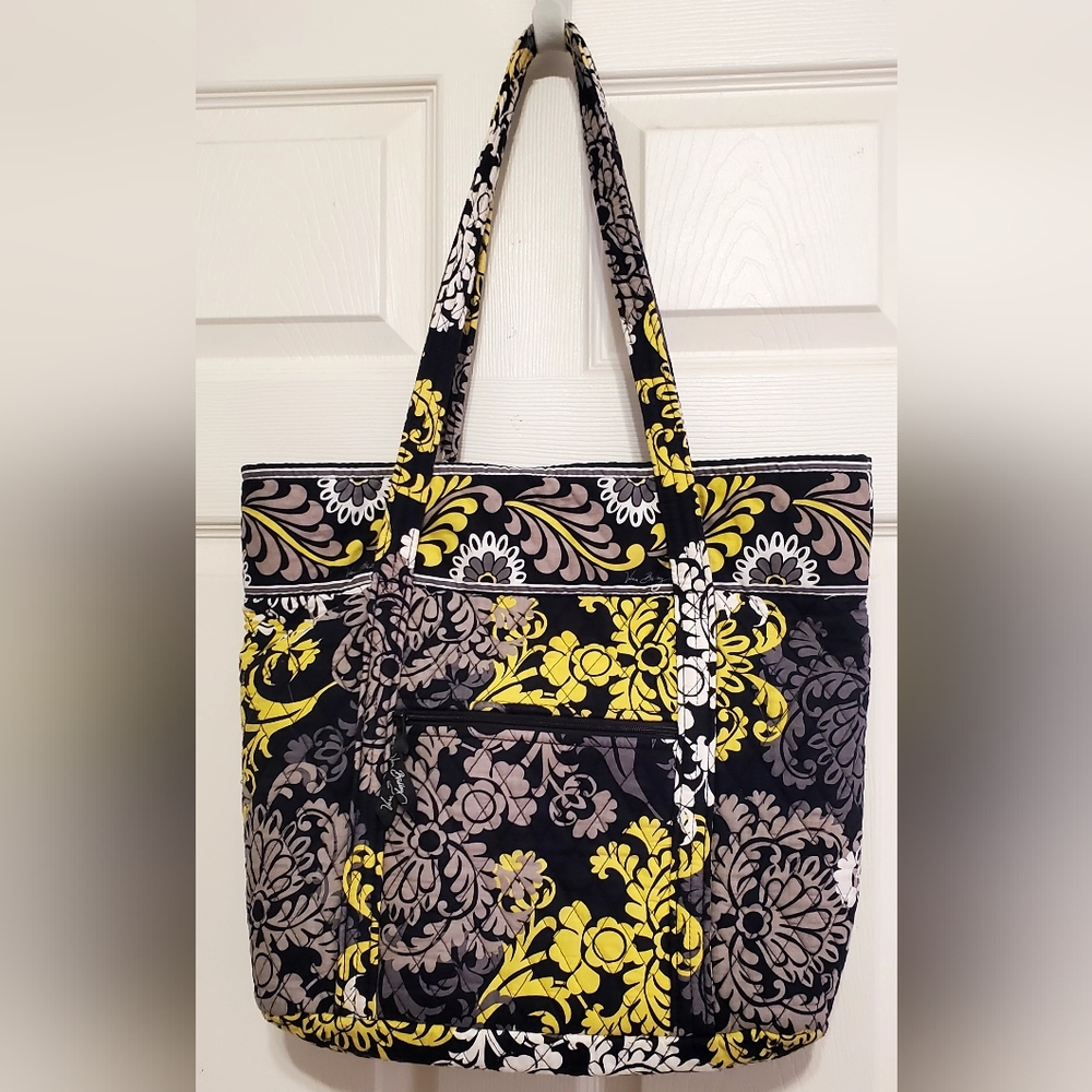 Vera Bradley 17" x 13.5" Tote Bag Barroque retired Print - Picture 3 of 15